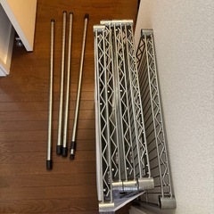 エレクター　棚4枚　棒４本の画像