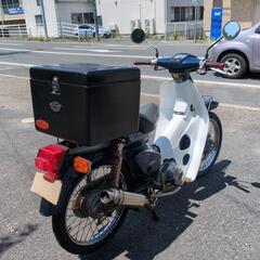 値下げ★書類OK★実動 原付2種 88cc ホンダスーパーカブカスタム 4速 セル付き 黄色ナンバーの画像