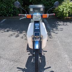 値下げ★書類OK★実動 原付2種 88cc ホンダスーパーカブカスタム 4速 セル付き 黄色ナンバーの画像
