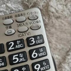 SHARP　AQUOS　リモコンの画像