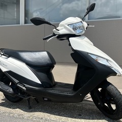 【美車•人気車種】スズキ アドレス125 FI車両 ホワイト【街...