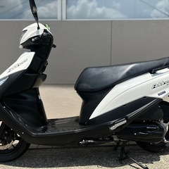 【美車•人気車種】スズキ アドレス125 FI車両 ホワイト【街乗り、買い物にどうですか】の画像