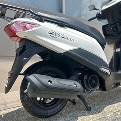 【美車•人気車種】スズキ アドレス125 FI車両 ホワイト【街乗り、買い物にどうですか】の画像