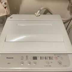 【Panasonic 洗濯機】5kg・説明書ありの画像