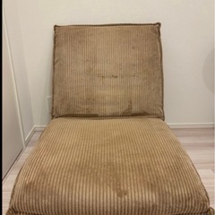 1人用リクライニングチェアの画像
