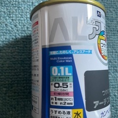 水性塗料つやけしブラックの画像