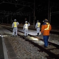 日払い！未経験ok！鉄道電気工事の手元作業員！