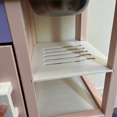 キッズ用おままごとキッチン　コンロ台　調理スペースの画像