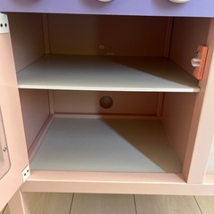 キッズ用おままごとキッチン　コンロ台　調理スペースの画像