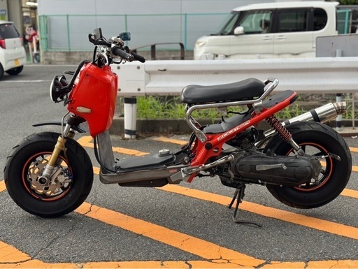 【フルカスタム】目立つ事間違いなし ズーマー AF58 キャブ車 ロンホイ【カスタム詳細説明欄に有】