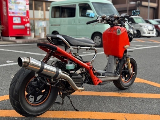 【フルカスタム】目立つ事間違いなし ズーマー AF58 キャブ車 ロンホイ【カスタム詳細説明欄に有】