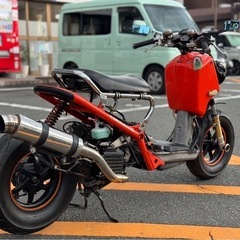 【フルカスタム】目立つ事間違いなし ズーマー AF58 キャブ車 ロンホイ【カスタム詳細説明欄に有】の画像