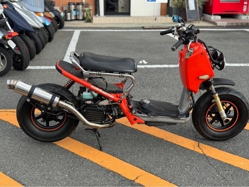 【フルカスタム】目立つ事間違いなし ズーマー AF58 キャブ車 ロンホイ【カスタム詳細説明欄に有】