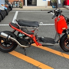 【フルカスタム】目立つ事間違いなし ズーマー AF58 キャブ車 ロンホイ【カスタム詳細説明欄に有】の画像