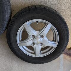 😉値下げ！☝️早い者勝ち！¥15,000　☝️155/70R13 75Q(X4718) DUNLOP WINTERMAXの画像