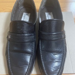 MORESCHI モレスキー レザーシューズ ローファー メンズ 24.5cmの画像