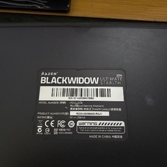 RAZER BLACKWIDOW キーボード　ジャンクの画像