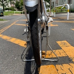 🚲【中古自転車】ブリヂストンシルバーの3段変速ママチャリ売りますの画像