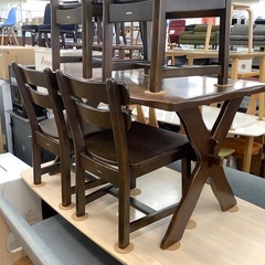 karimoku カリモク ダイニング5点セット RUSTIC ルスティック【トレファク 川越店】の画像