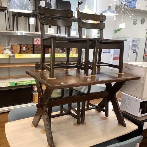 karimoku カリモク ダイニング5点セット RUSTIC ルスティック【トレファク 川越店】