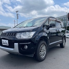 総額38.8万円 三菱 デリカD5 G-POWER 車検8年1月 4WD 両パワスラ フリップダウンモニター ナビ フルセグ バックカメラ ETCの画像