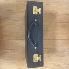 アテストーニ　ブリーフケース　アタッシュケース　ゴールド金具　レザー   美品  の画像