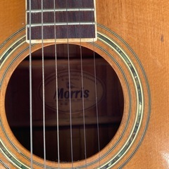 ギター　Morrisアコースティックギター　w-30  ギター練習　趣味　小倉北区の画像
