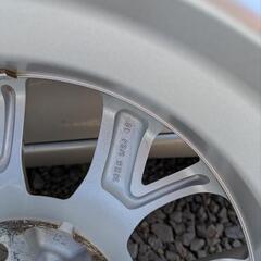 185/65R15 日産ノート サマータイヤ 純正アルミホイールの画像
