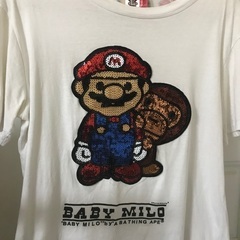 BAPE☆マリオ✖️マイロ☆希少Tシャツの画像