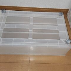 MUJI　収納ケース(引き出し)キャスター付きの画像