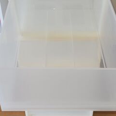 MUJI　収納ケース(引き出し)キャスター付きの画像