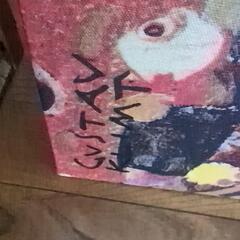 Gustav kIimtグスタフ．クリムトIKEA　PJATTERYD水蛇アートパネル140×56.5cmの画像