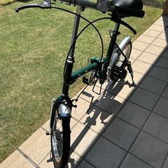 美品　折りたたみ自転車16inch 説明書付の画像