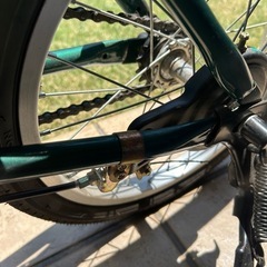 美品　折りたたみ自転車16inch 説明書付の画像