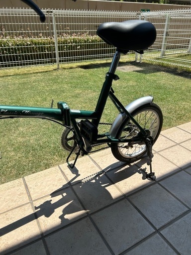 美品 折りたたみ自転車16inch 説明書付