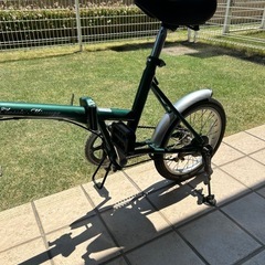 美品　折りたたみ自転車16inch 説明書付の画像