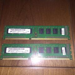 PC3-10600U　DDR3　２GB　１枚
