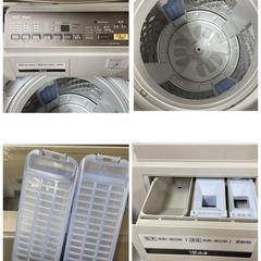 R527 ☀️ ジモティー限定特別価格！ Panasonic 洗濯機 （洗濯10.0㎏) 17年製 NA-FA100H3 ⭐ 動作確認済 ⭐ クリーニング済の画像