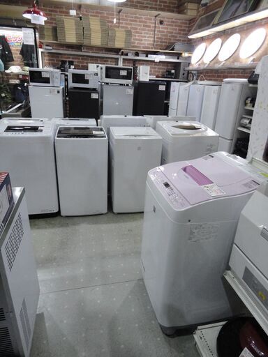 シャープ 洗濯乾燥機 洗濯機 2016年製 ES-T5E3 5.5kg(乾燥3.5kg)  排気式乾燥 【モノ市場東海店】141