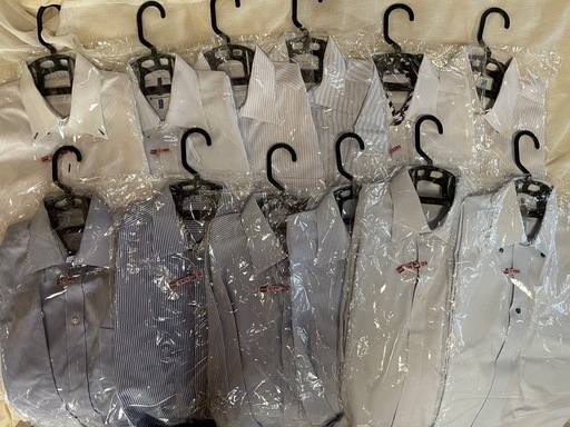 【Lサイズ】半袖ワイシャツ12枚