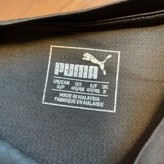 ［セット割あり］ PUMA サッカーシャツ　ブラック/オレンジSの画像