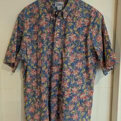 90s reyn spooner プルオーバーアロハシャツ 水着...