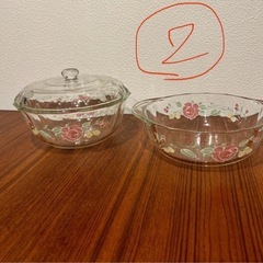 【PYREX】パイレックス　オールドガラスボウルの画像