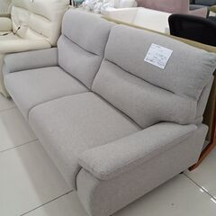 ★リユースのサカイ日立店★HJ7087 NITORI 2人掛けソファ ライトグレー H86×D85×W88 クリーニング済み の画像