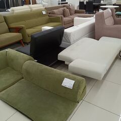 ★リユースのサカイ日立店★HJ7087 NITORI 2人掛けソファ ライトグレー H86×D85×W88 クリーニング済み の画像