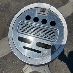 アルミ灰皿 コンビニ.業務用灰皿の画像
