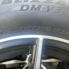 225/65R17 アルミホイール付きの画像