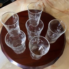 切子細工グラス　6客　 未使用品　箱無しの画像