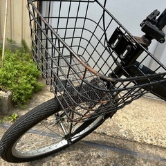 変速付き折り畳み自転車の画像