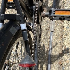 変速付き折り畳み自転車の画像